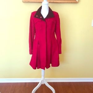 Beautiful Red Winter Coat